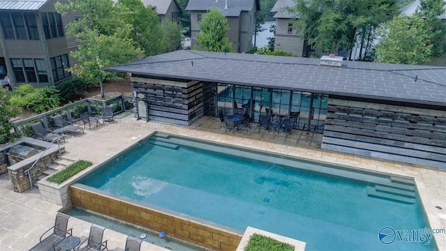 134 Turtle Point Dr, Crane Hill, AL 35053 - swimming pool featuring a patio