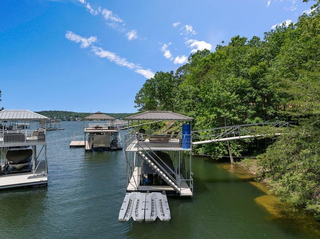 1433 Sipsey Pines Rd, Arley, AL 35540 - dock with a water view