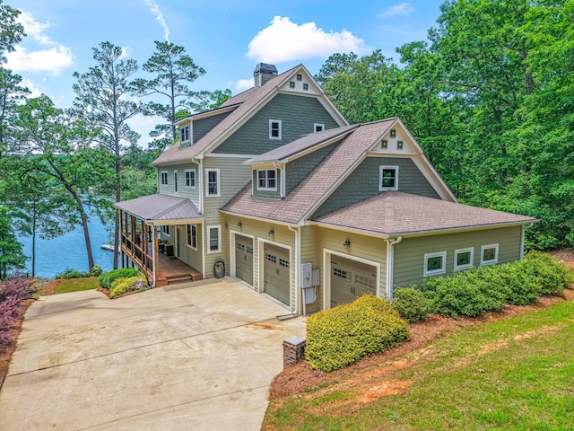136 Grand Magnolia, Jasper, AL 35504 - dock area featuring a water view