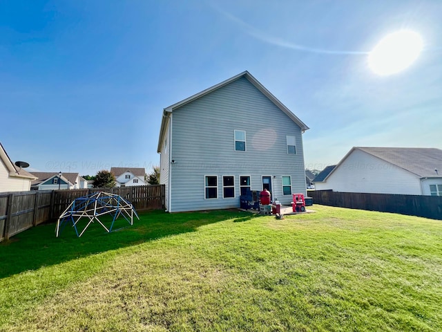 405 Meadow Way, Jasper, AL 35504 - back of house featuring a fenced backyard