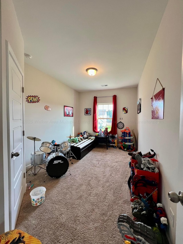 405 Meadow Way, Jasper, AL 35504 - game room featuring carpet flooring