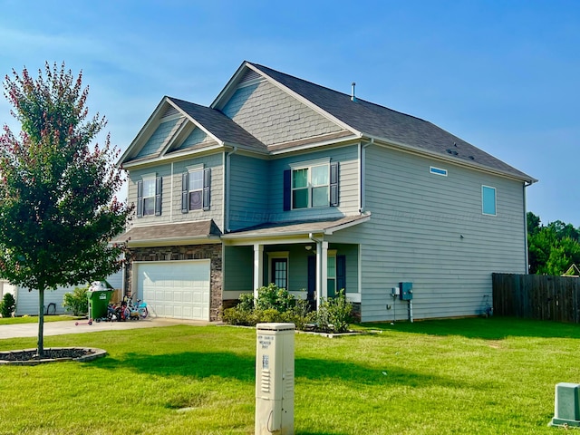 405 Meadow Way, Jasper, AL 35504 - craftsman-style house featuring a garage and concrete driveway