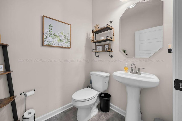 474 Meadow Way, Jasper, AL 35501 - half bath featuring toilet and tile patterned floors