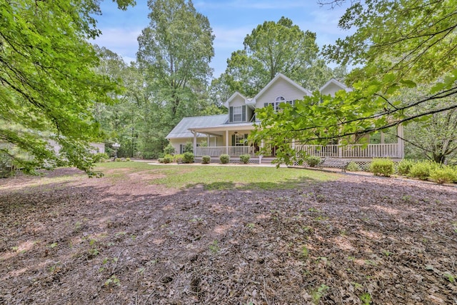 5305 Split Rail Dr, Jasper, AL 35503 - rear view of house featuring a porch