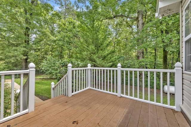 5305 Split Rail Dr, Jasper, AL 35503 - view of deck