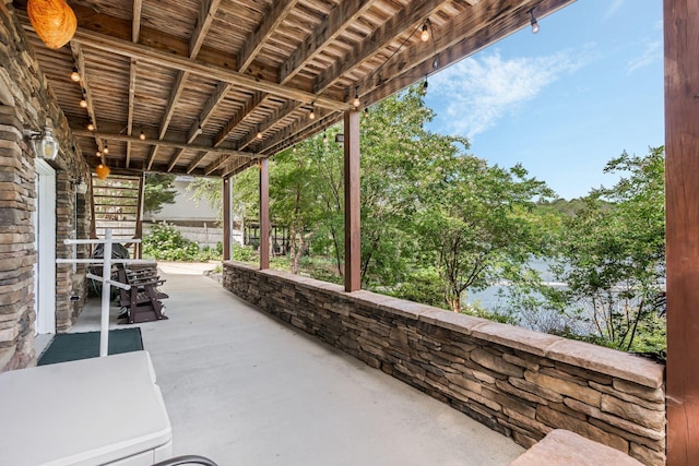 436 Ducktail Rd, Houston, AL 35572 - view of patio