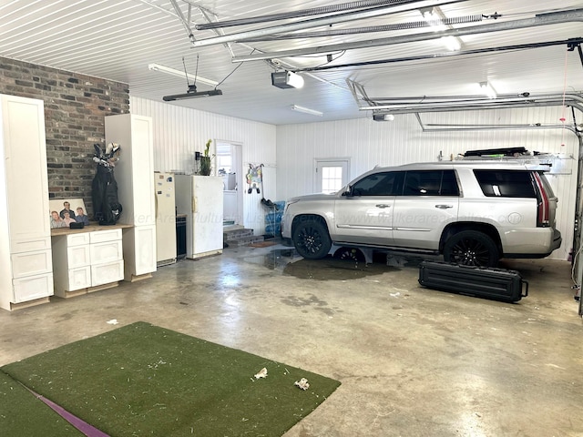 4963 Littleville Rd, Haleyville, AL 35565 - garage with a garage door opener