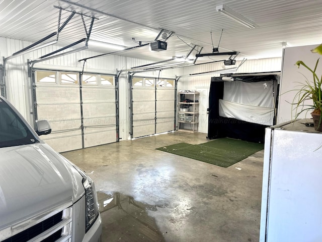 4963 Littleville Rd, Haleyville, AL 35565 - garage with a garage door opener