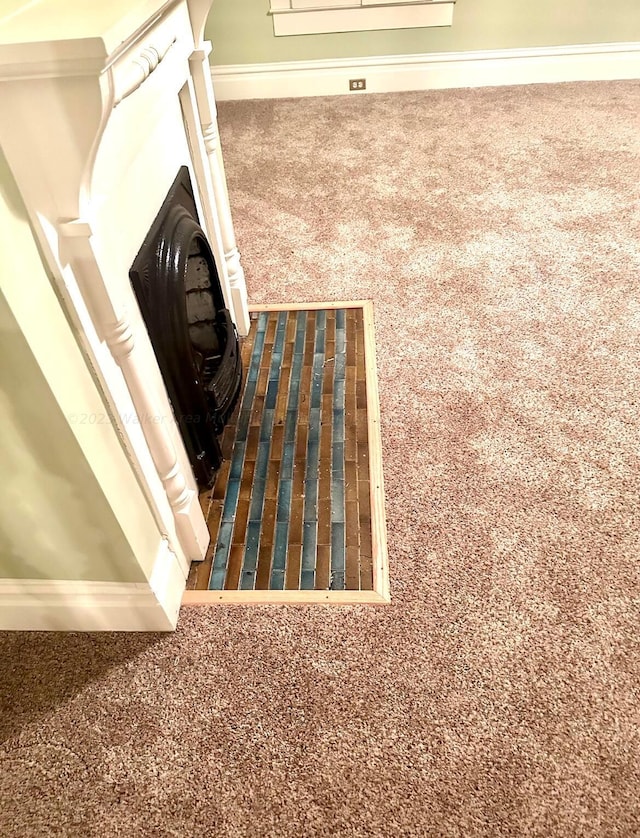 interior details featuring carpet