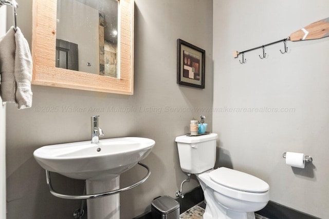 bathroom with toilet