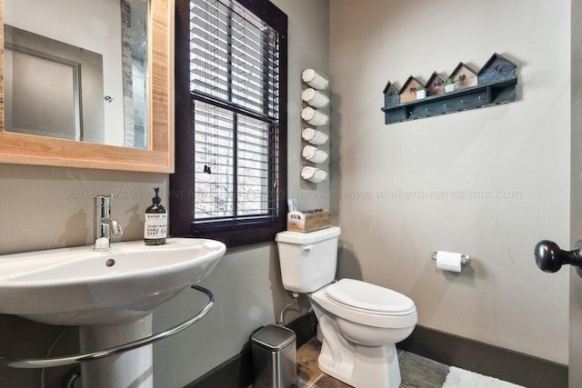 bathroom with toilet