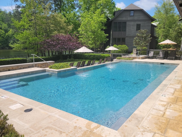 view of swimming pool