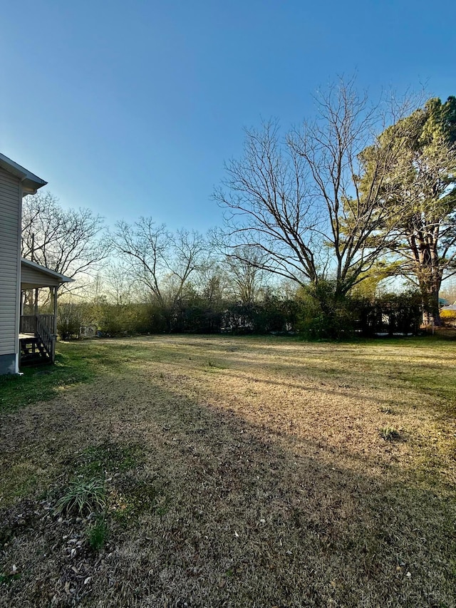 view of yard