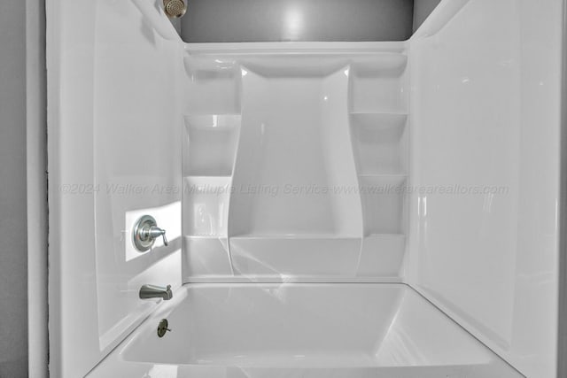 bathroom featuring tub / shower combination