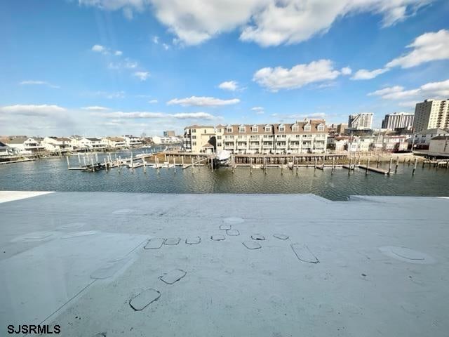 view of water feature