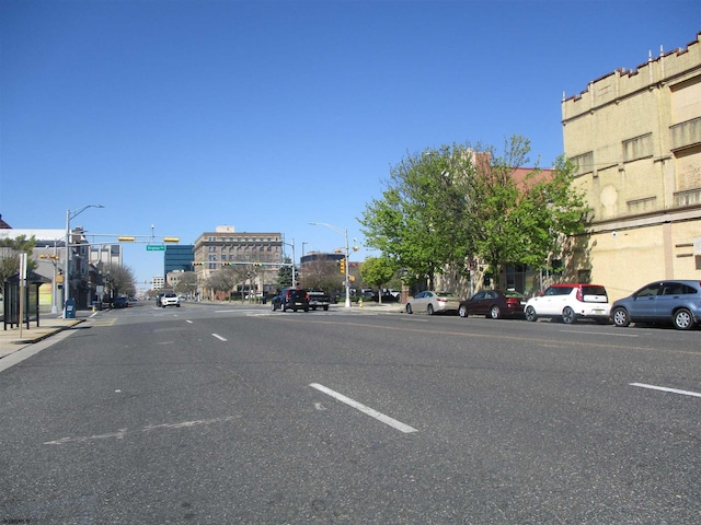 view of road