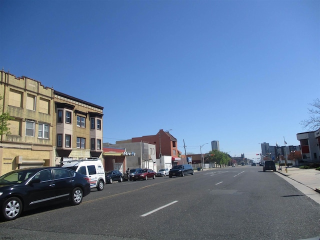 view of road