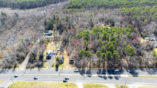 view of aerial view