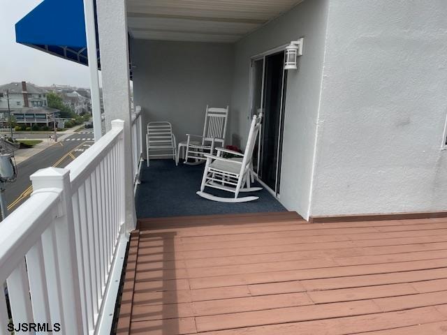 view of deck