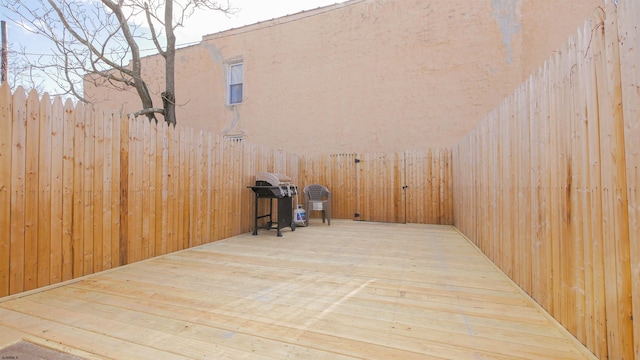 exterior space featuring area for grilling