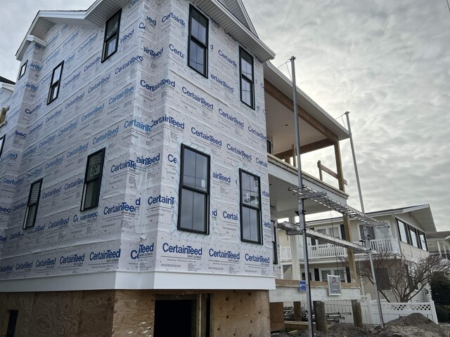 view of rear view of house