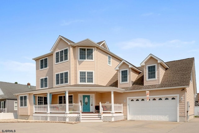 view of front of house featuring a porch