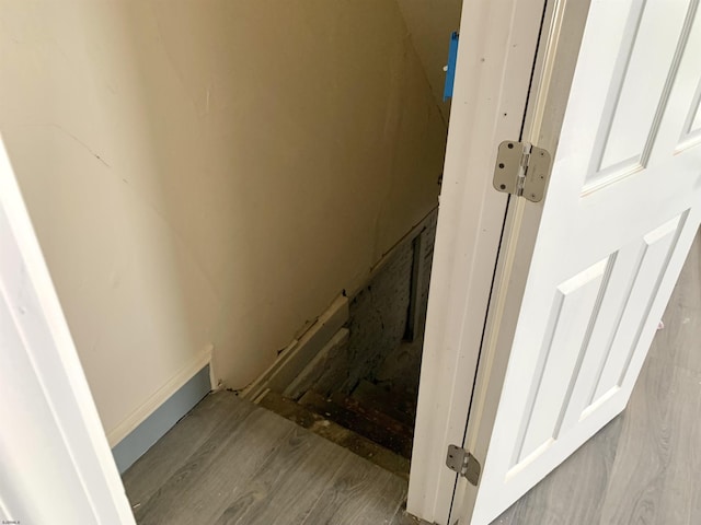 13 Vola Ln, Pleasantville, NJ 08232 - stairway featuring baseboards and wood finished floors