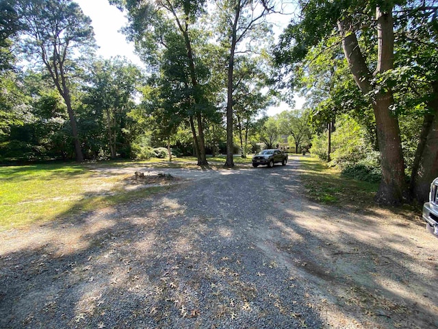 view of road