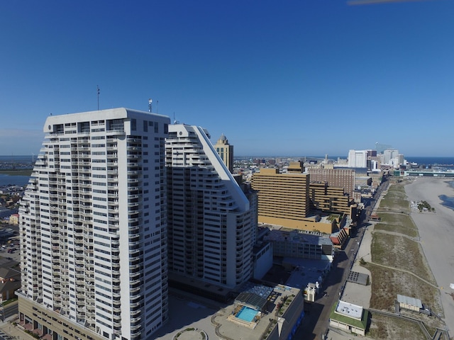 view of city featuring a water view