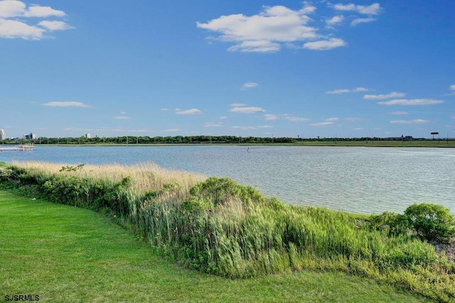 property view of water