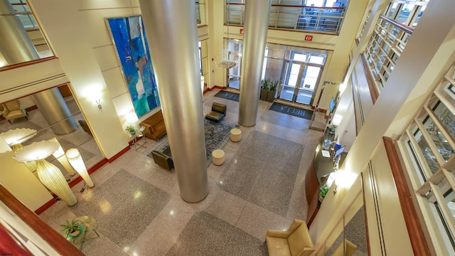 view of community lobby