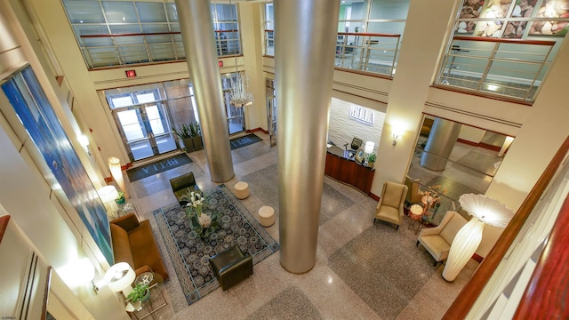 view of community lobby