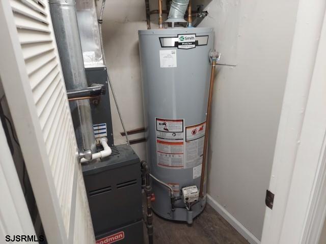 utilities with gas water heater