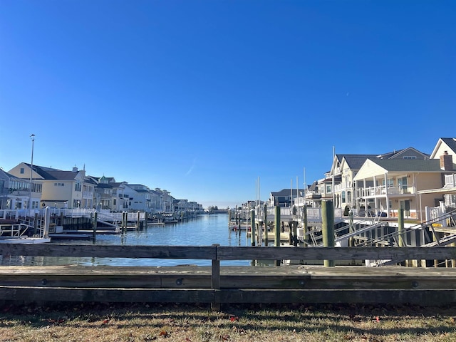 27 Spruce Rd, Ocean City, NJ 08226 - dock with a water view and a residential view