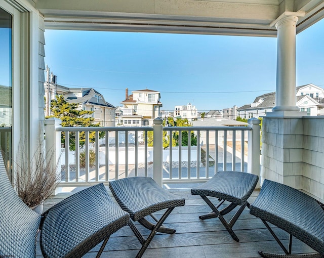 109 S 11th Ave, Longport, NJ 08403 - balcony featuring a residential view