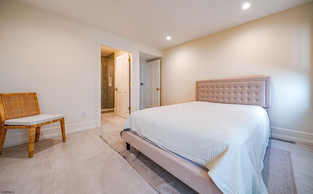 109 S 11th Ave, Longport, NJ 08403 - bedroom featuring recessed lighting and baseboards