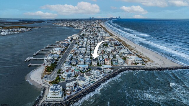 109 S 11th Ave, Longport, NJ 08403 - aerial view of unending shoreline