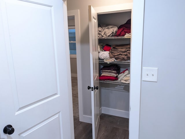 view of closet