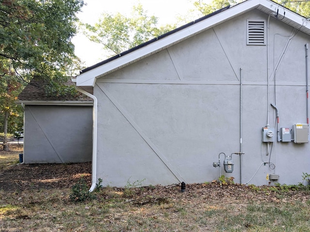2406 Oslo Ave, Mays Landing, NJ 08330 - view of side of property with stucco siding