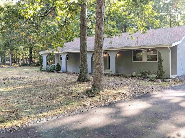 view of ranch-style home