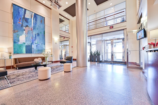 view of building lobby