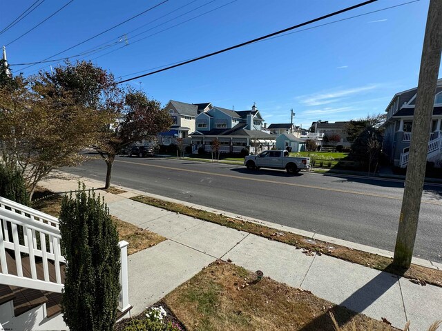 view of road