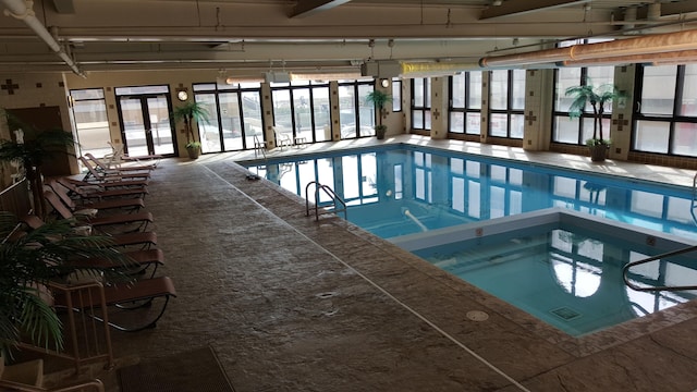 view of pool