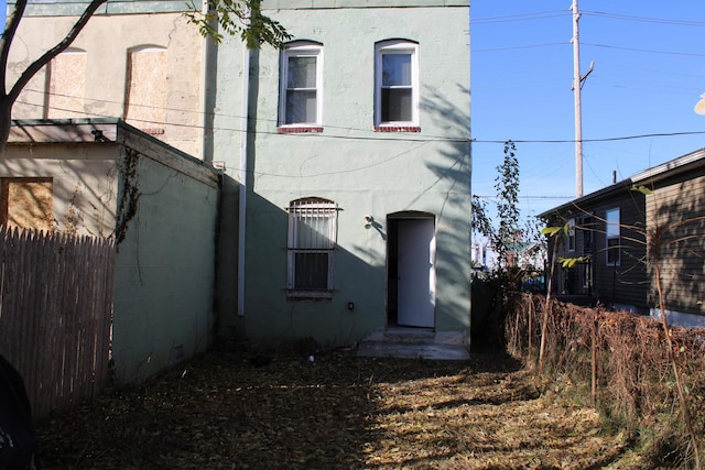 view of rear view of house