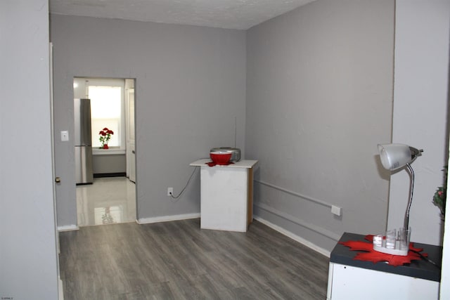 1828 Reverend J J Walters Ave, Atlantic City, NJ 08401 - spare room with wood finished floors, baseboards, and a textured ceiling