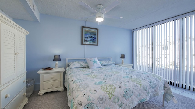 4540 W Brigantine Ave Unit N-102, Brigantine, NJ 08203 - bedroom with carpet, a ceiling fan, and baseboards
