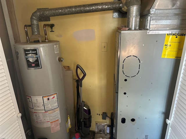 utilities featuring water heater