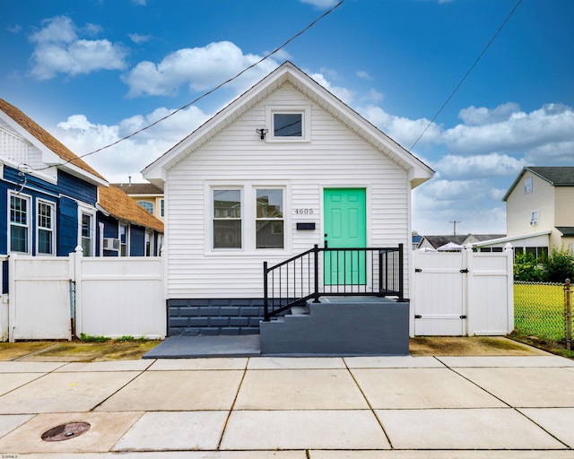 view of bungalow-style house