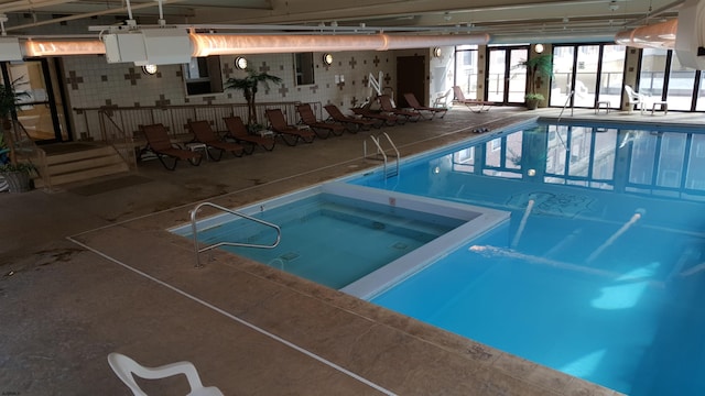 view of pool