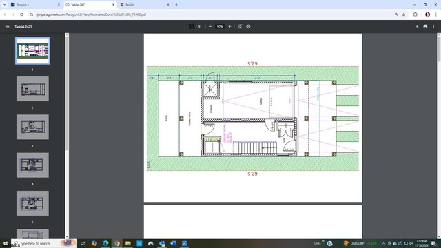 view of layout